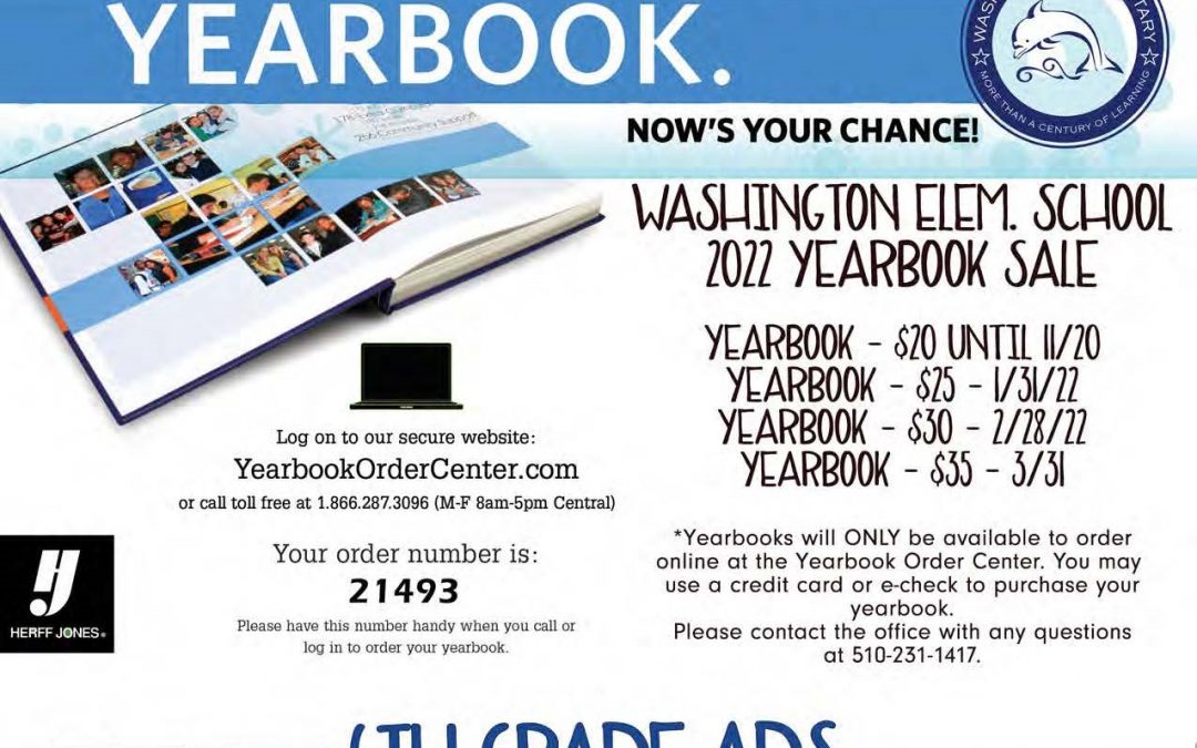 2021-22 Yearbooks now on sale